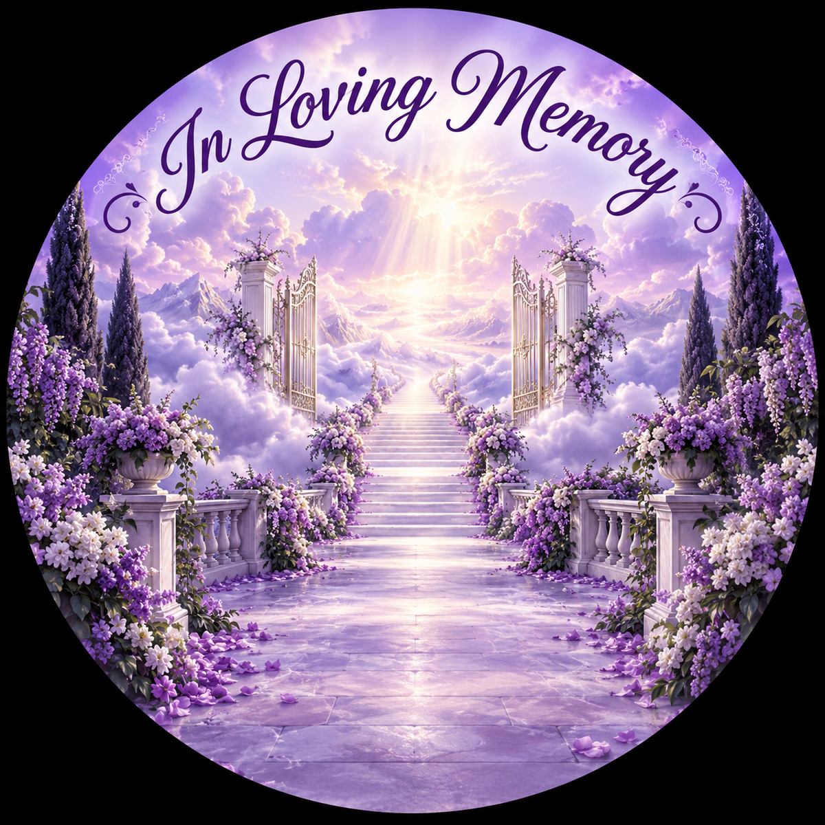 Original memorial artwork Design 088 for a 2.25-inch pin button