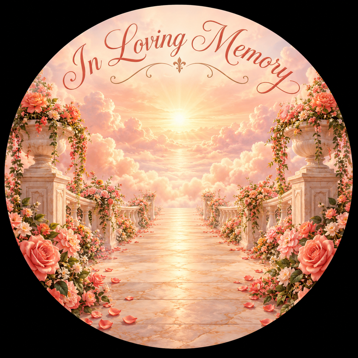 Original memorial artwork Design 092 for a 2.25-inch pin button