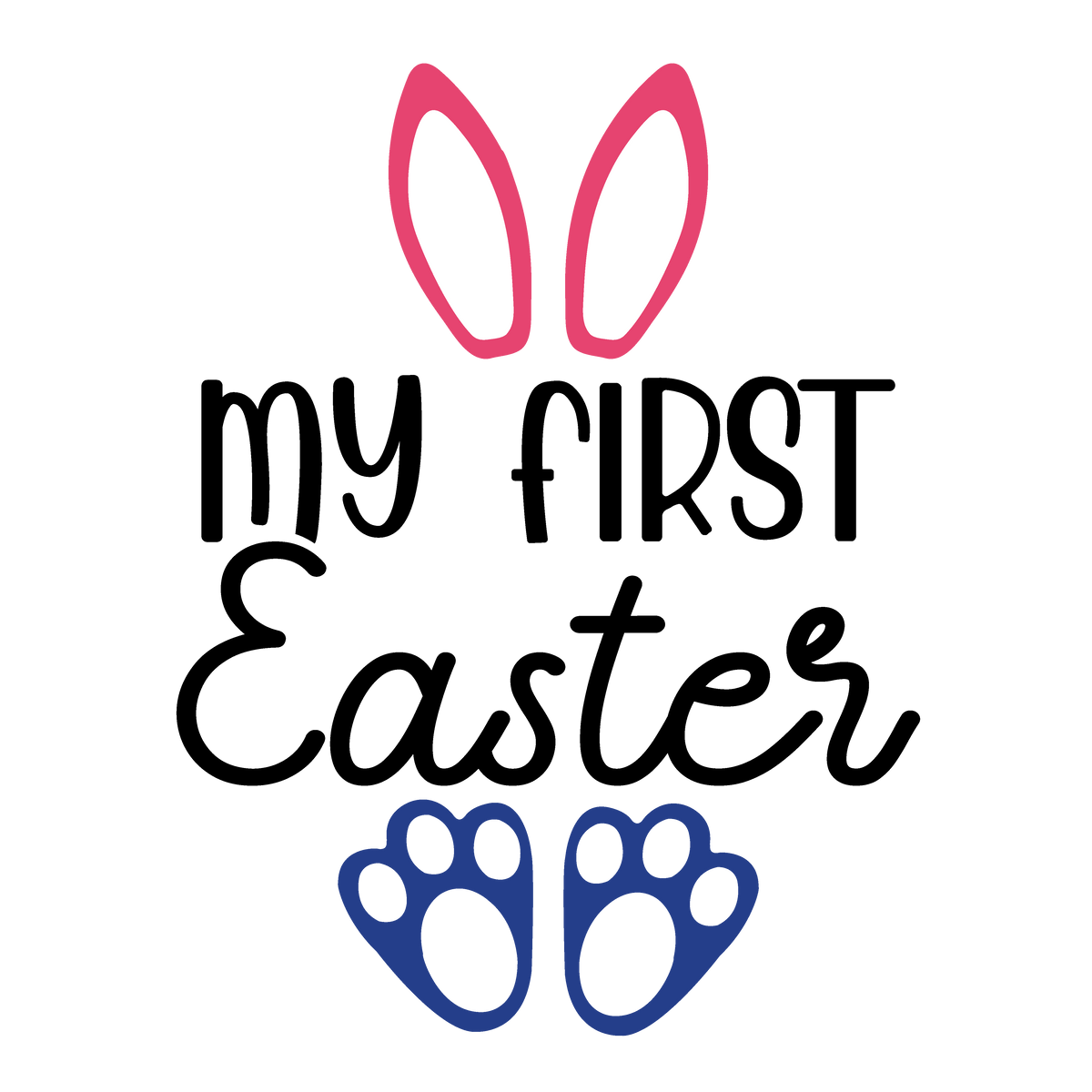 My First Easter Easter ready-to-press DTF transfer