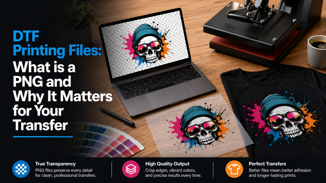 DTF Printing Files: What is a PNG and Why It Matters for Your Transfer