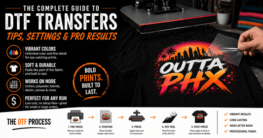 Heat It & Rep It: Your Complete Guide to DTF Transfers