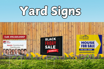 Custom Yard Signs phoenix print shop 