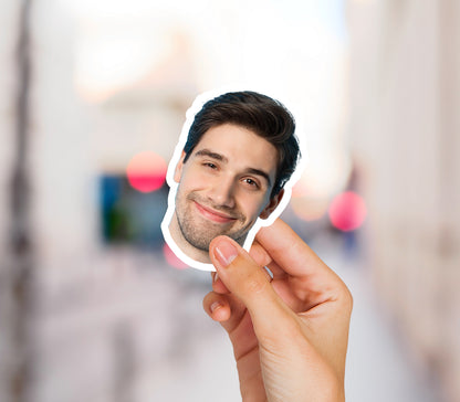face stickers birthday man