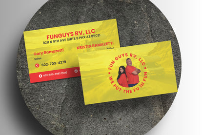Standard Business Cards - Outta Phx Print shop