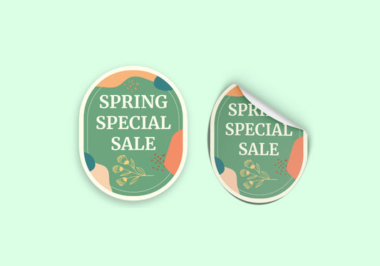 Oval Stickers - Outta Phx Print shop