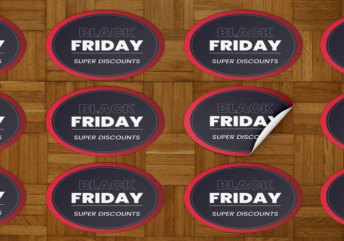 Oval Stickers - Outta Phx Print shop