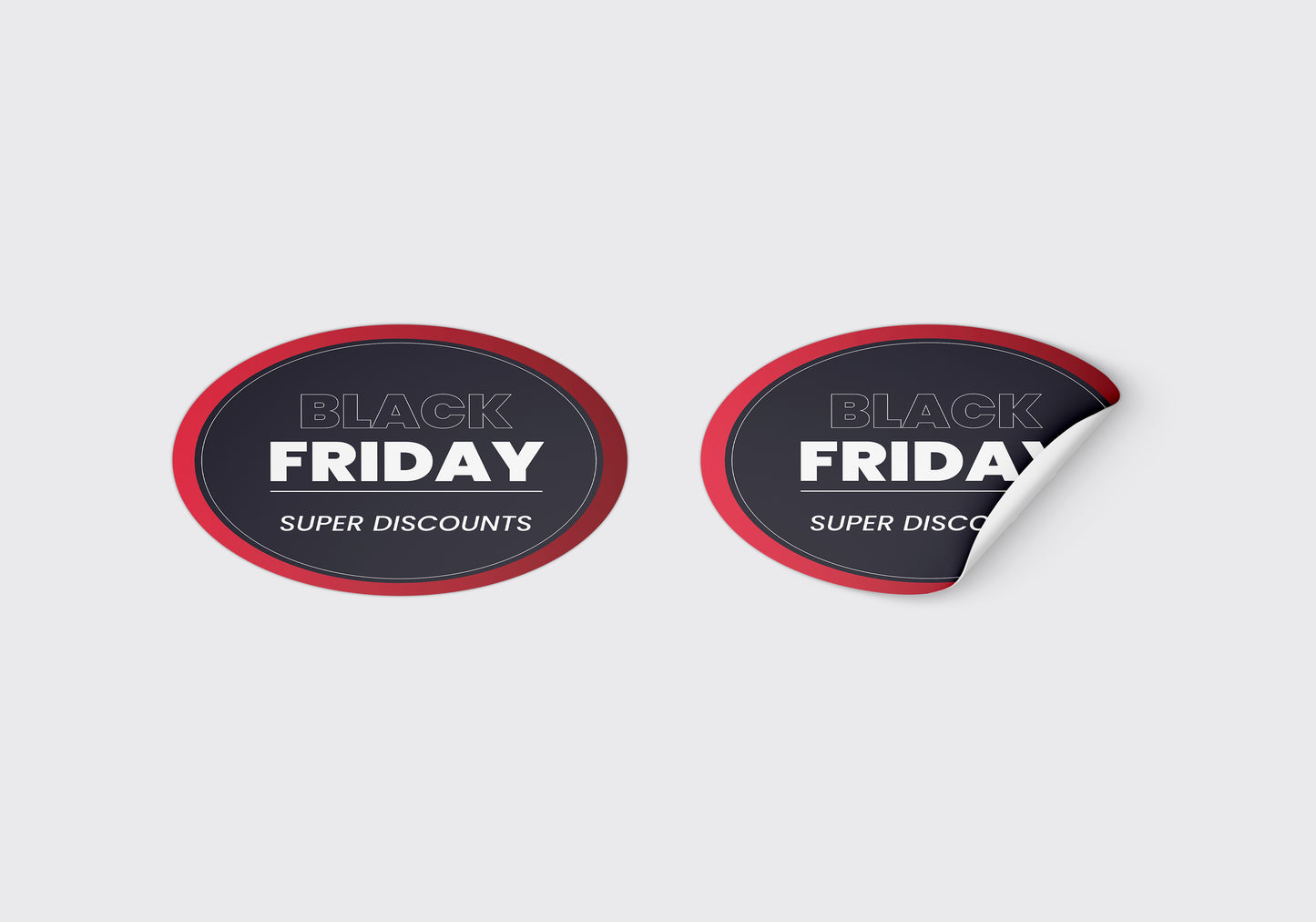 Oval Stickers - Outta Phx Print shop