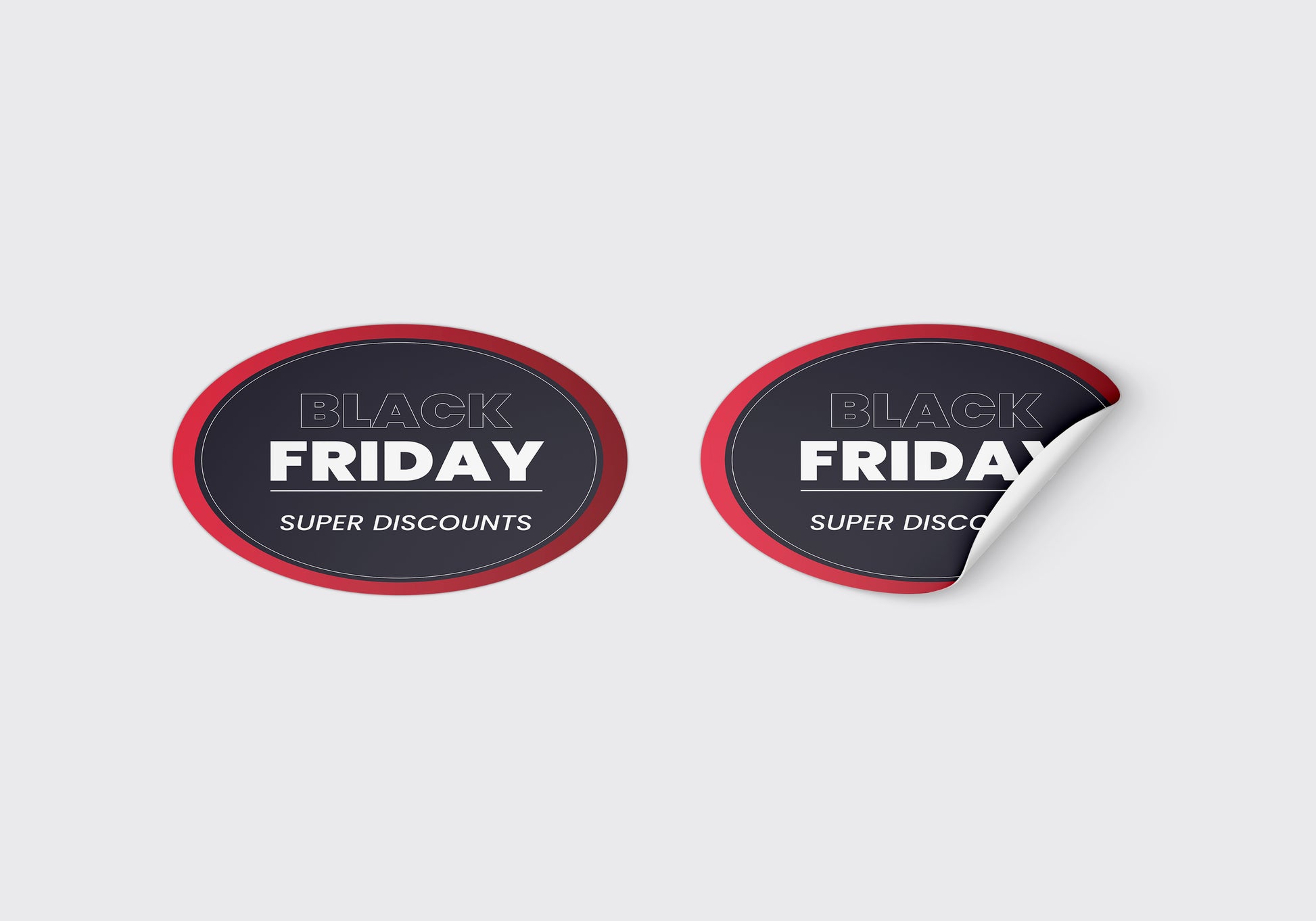 Oval Stickers - Outta Phx Print shop