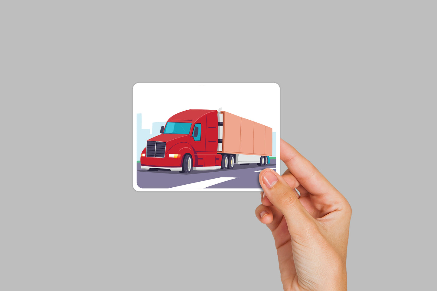Rounded Rectangle Stickers - Outta Phx Print shop