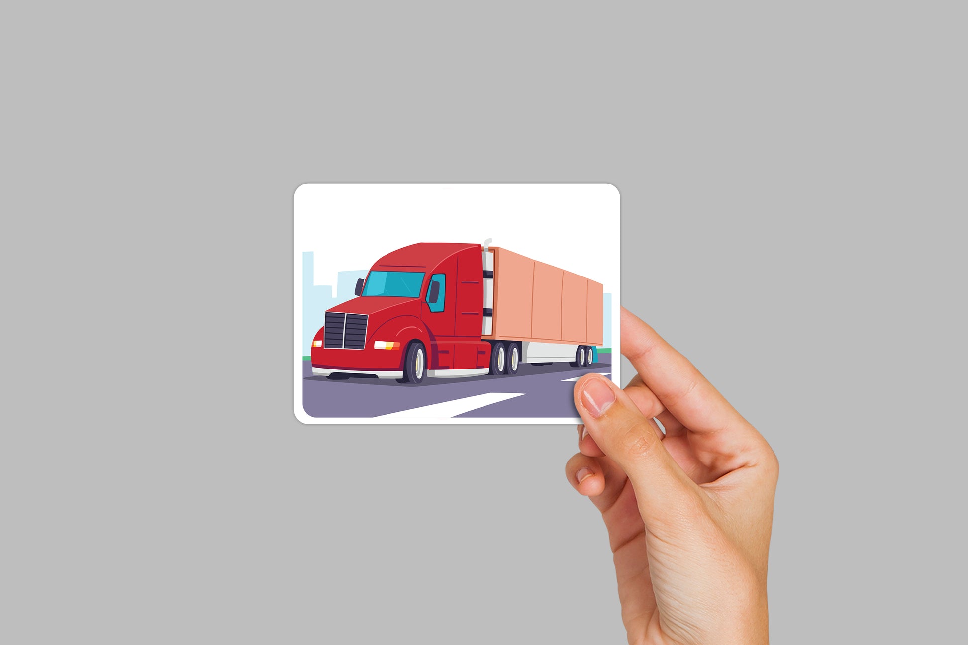 Rounded Rectangle Stickers - Outta Phx Print shop
