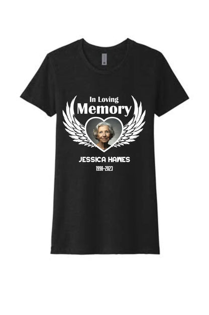 In Loving Memory T-Shirt Design #1 - Outta Phx Print shop