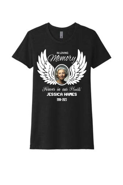 In Loving Memory T-Shirt Design #2 - Outta Phx Print shop