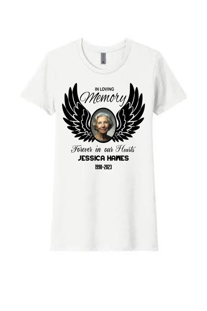 In Loving Memory T-Shirt Design #2 - Outta Phx Print shop