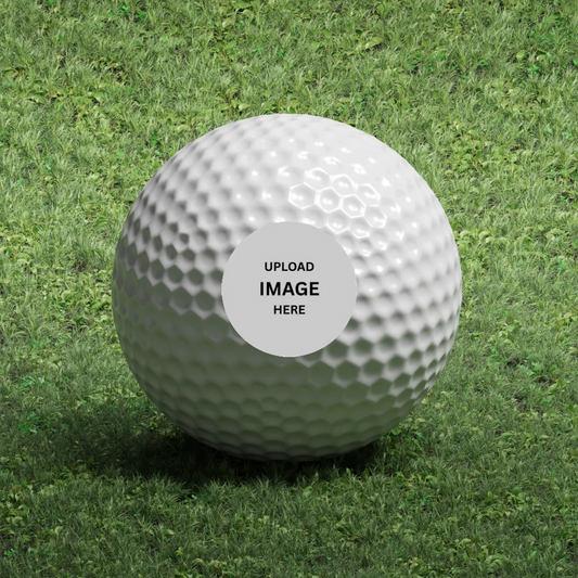 Custom Titleist Velocity golf balls with personalized logo and UV printed design by Outta PHX Print Shop in Phoenix Arizona