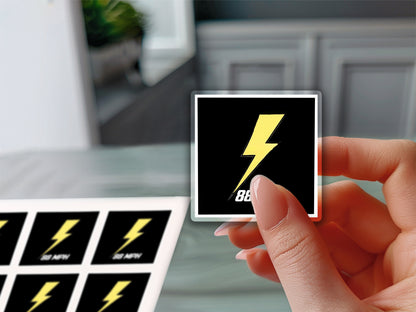 Clear Sticker square