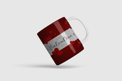 Black custom mug with full-color print — available same-day at Outta PHX, North Phoenix