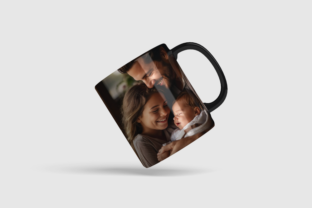 Custom printed mug with personalized design from Outta PHX Print Shop in Phoenix, Arizona