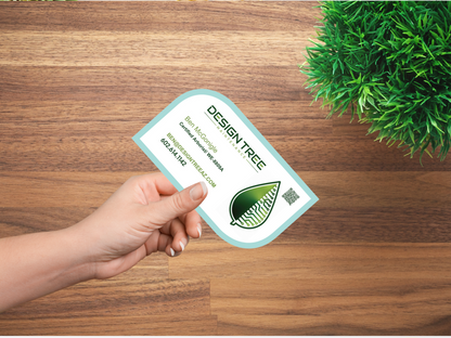 Leaf Business Cards - Only Front - Outta Phx Print shop
