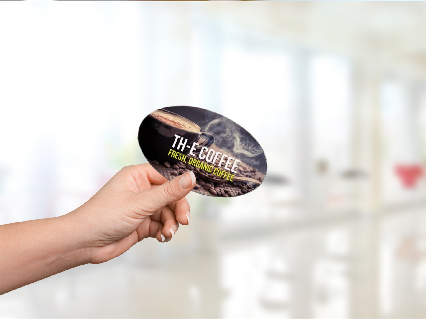 Oval Business Cards Double sided - Outta Phx Print shop