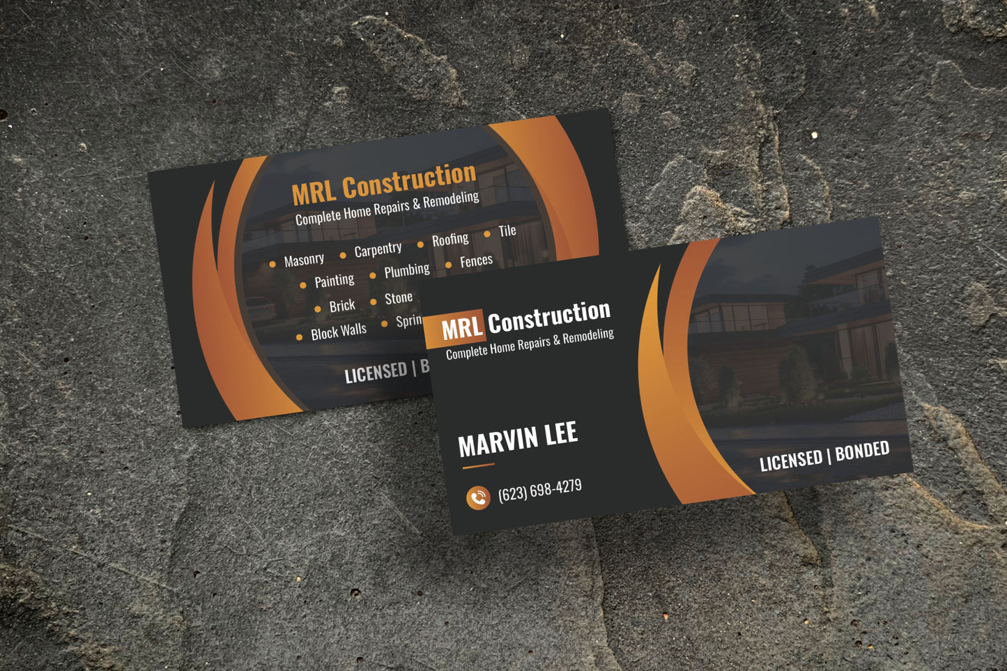 Standard Business Cards - Outta Phx Print shop