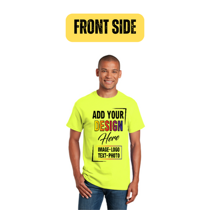 Custom safety T-shirts Front - Outta Phx Print shop