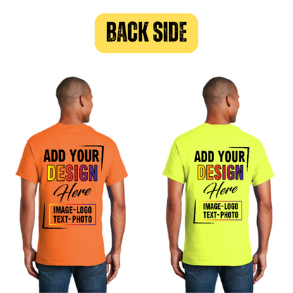 Custom safety T-shirts Back - Outta Phx Print shop