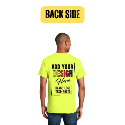 Custom safety T-shirts Back - Outta Phx Print shop