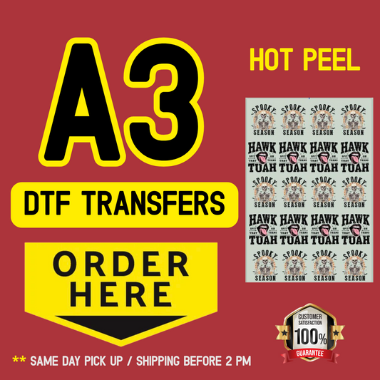 DTF FILM - A3 - Outta Phx Print shop