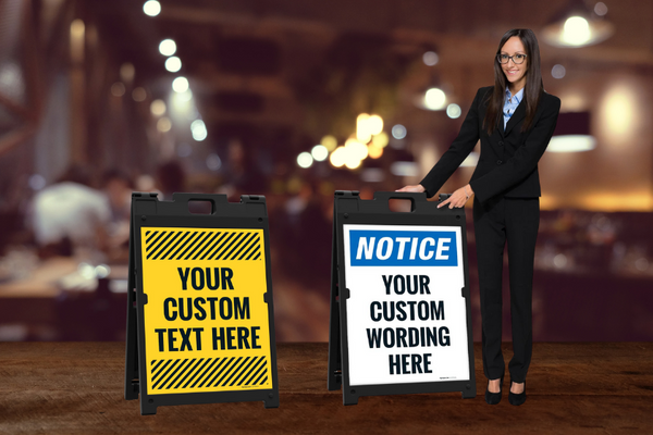 Custom A-Frame Signs