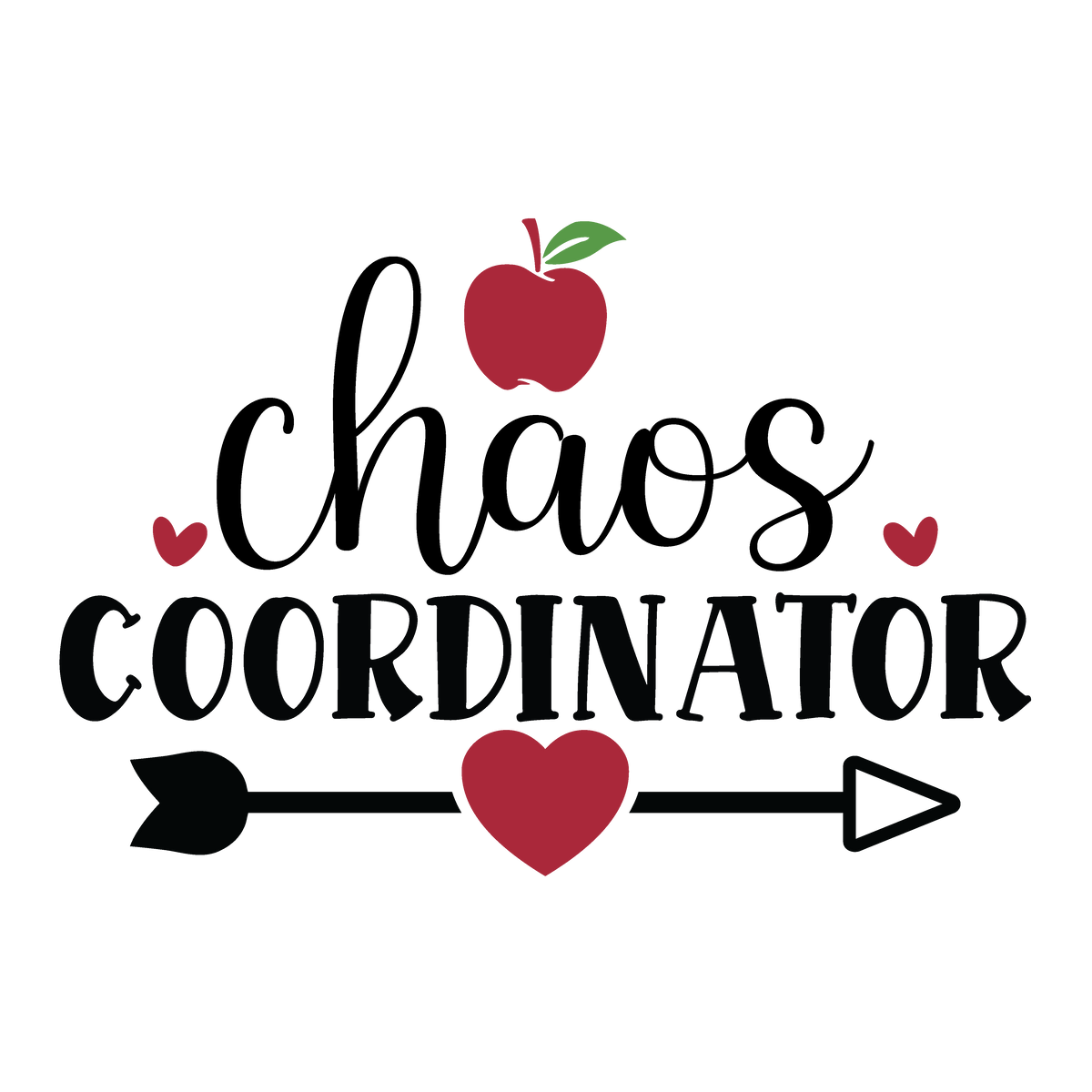 Chaos Coordinator ready-to-press DTF transfer