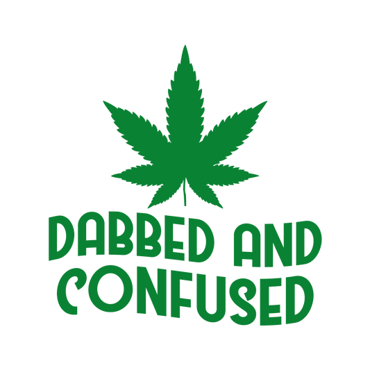 Dabbed and Confused ready-to-press DTF transfer