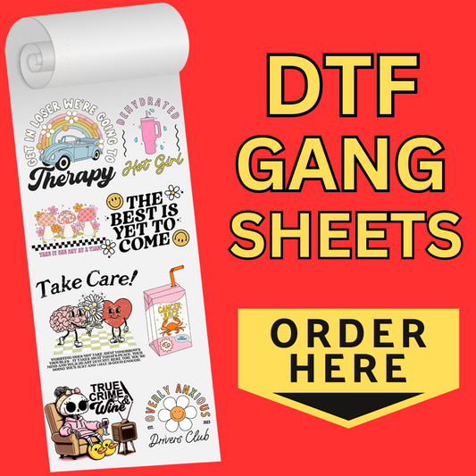Custom DTF gang sheets Phoenix AZ – order your DTF transfers online, no minimums, same-day production – Outta PHX Print Shop