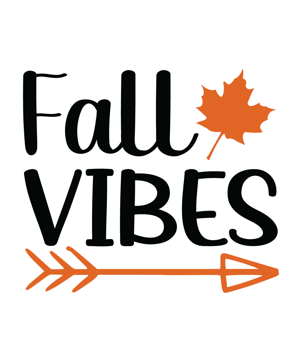Fall Vibes fall ready-to-press DTF transfer