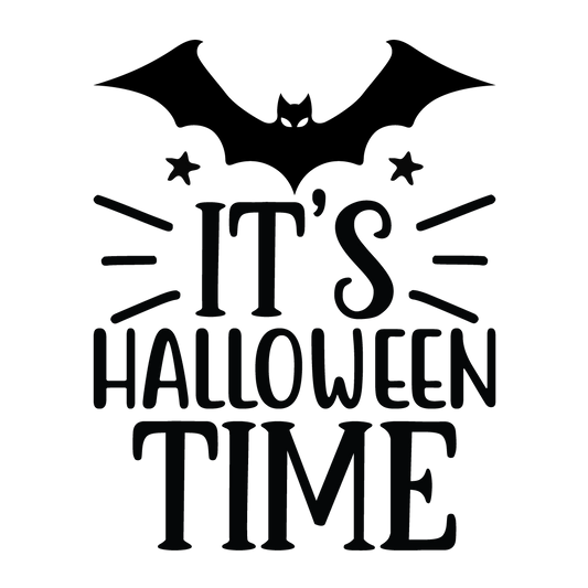 It's Halloween Time Halloween DTF transfer
