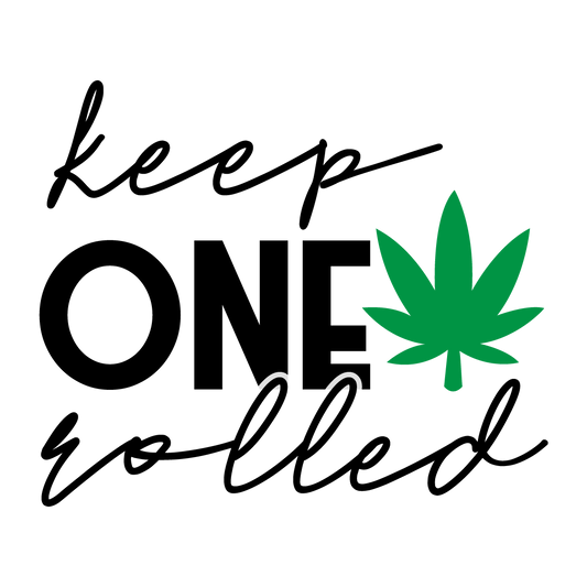 Keep One Rolled ready-to-press DTF transfer