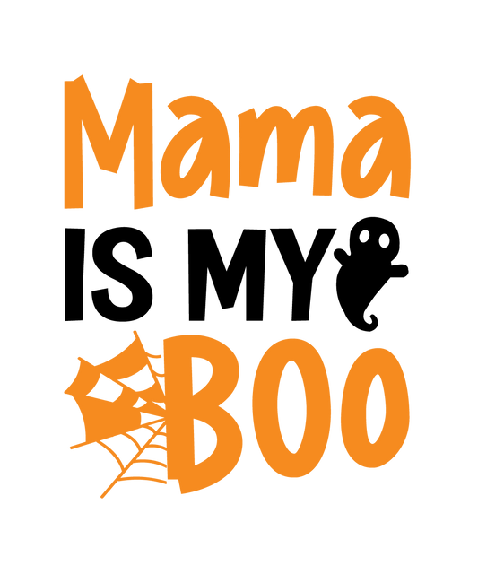 Mama Is My Boo Halloween DTF transfer