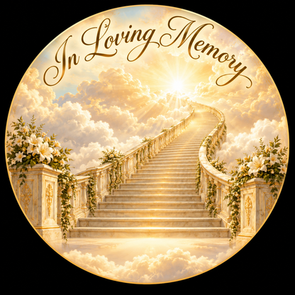 Original memorial artwork Design 029 for a 2.25-inch pin button