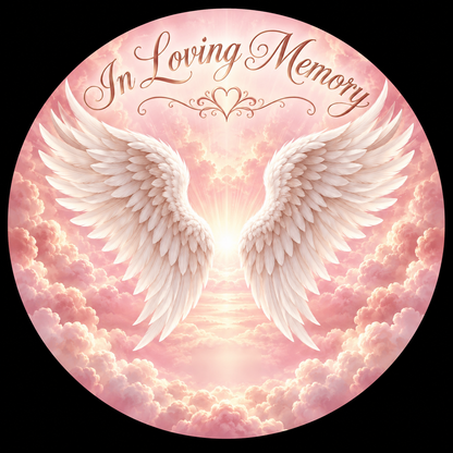 Original memorial artwork Design 039 for a 2.25-inch pin button