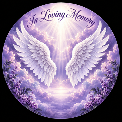 Original memorial artwork Design 040 for a 2.25-inch pin button