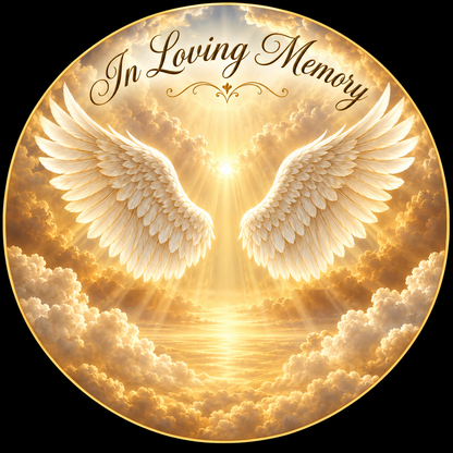Original memorial artwork Design 041 for a 2.25-inch pin button