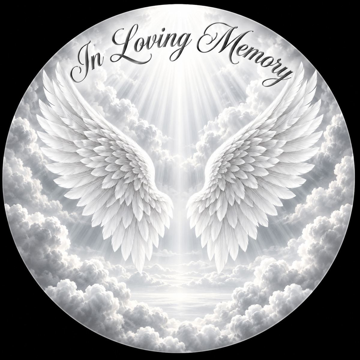 Original memorial artwork Design 046 for a 2.25-inch pin button