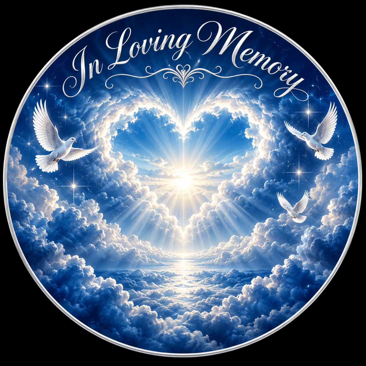 Original memorial artwork Design 061 for a 2.25-inch pin button