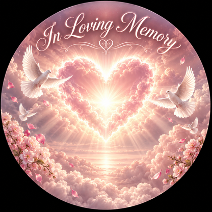 Original memorial artwork Design 063 for a 2.25-inch pin button