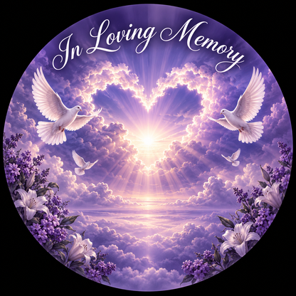 Original memorial artwork Design 064 for a 2.25-inch pin button