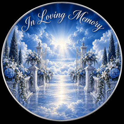 Original memorial artwork Design 085 for a 2.25-inch pin button