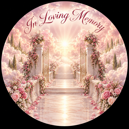 Original memorial artwork Design 087 for a 2.25-inch pin button