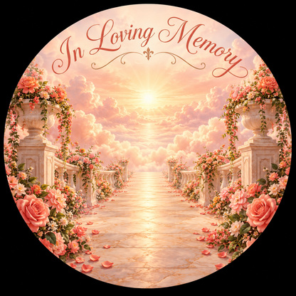 Original memorial artwork Design 092 for a 2.25-inch pin button