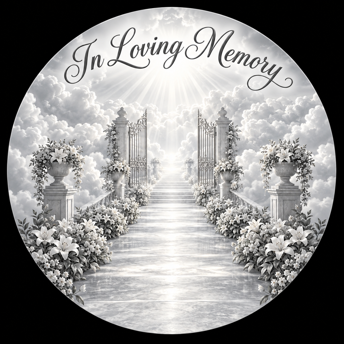 Original memorial artwork Design 094 for a 2.25-inch pin button