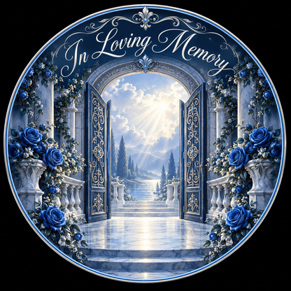 Original memorial artwork Design 109 for a 2.25-inch pin button
