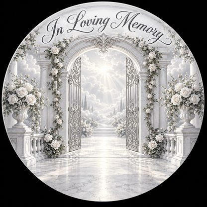 Original memorial artwork Design 118 for a 2.25-inch pin button